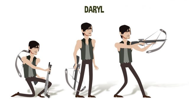 Characterdesign Daryl